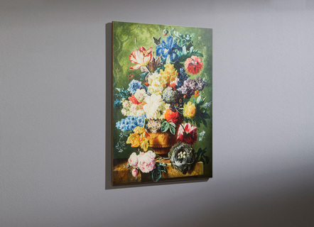 Kunstdruck Blumenmalerei