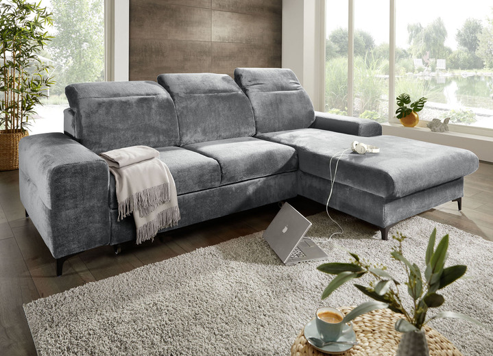 - Polsterecke mit Bettfunktion, in Farbe GRAU Ansicht 1