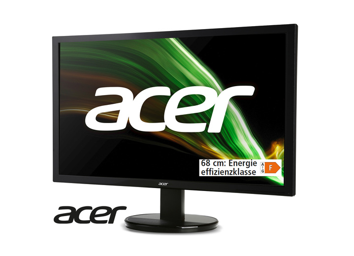- Monitor für Acer PC-Rechner-Set, in Farbe SCHWARZ Ansicht 1
