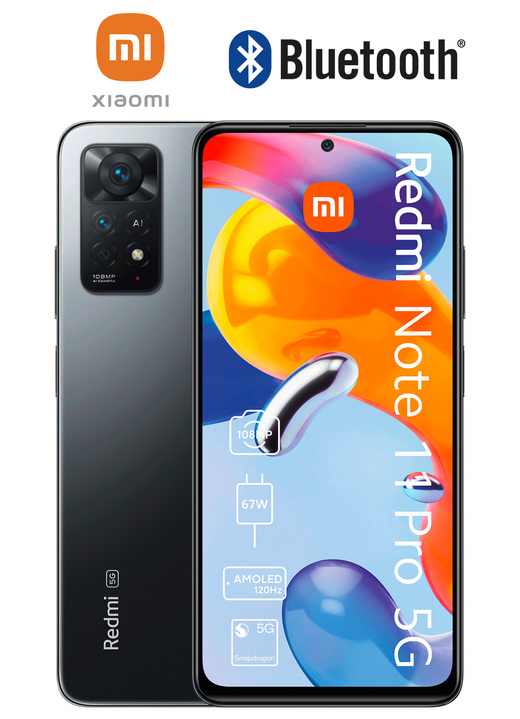 - Xiaomi Smartphone Redmi Note 11 Pro, in Farbe GRAU Ansicht 1