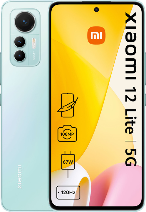 - Xiaomi Smartphone 12 Lite, in Farbe GRÜN