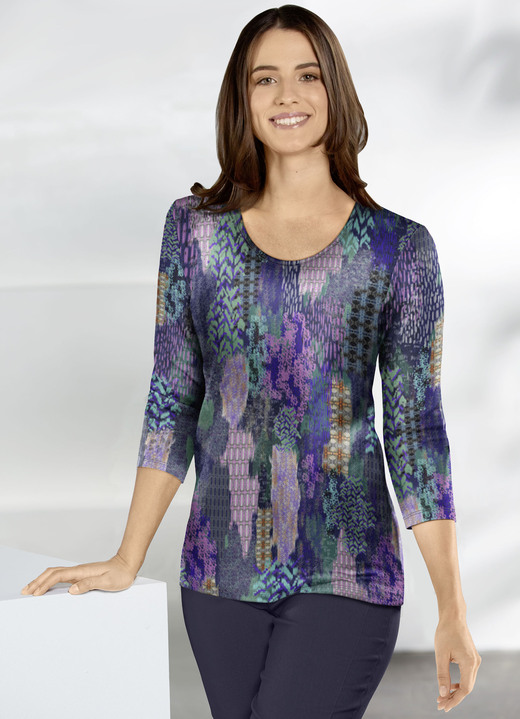 - Pullover in Feinstrick, in Größe 038 bis 054, in Farbe MULTICOLOR