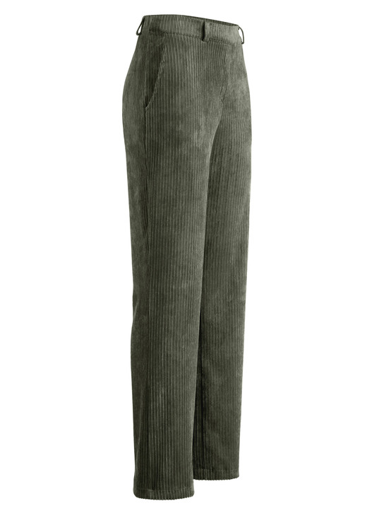Hosen in Schlupfform - Hose in modischer Weite, in Größe 017 bis 054, in Farbe OLIV Ansicht 1