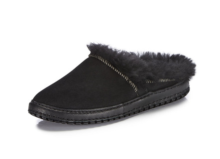 Gemini Pantoffel aus weichem, bestem Veloursleder