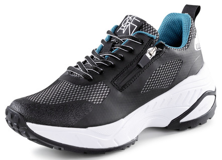 Waldläufer Sneaker mit praktischem Seitenreißverschluss