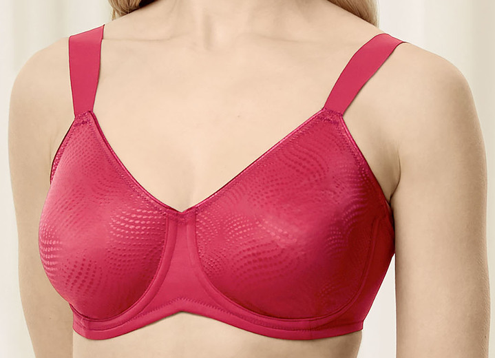 BH mit Formbügel - Triumph-Essential Minimizer Bügel-BH, in Größe 075 bis 095, in Cup C, in Farbe KARMINROT Ansicht 1