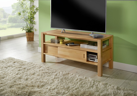 TV-Longboard aus massiver Kernbuche