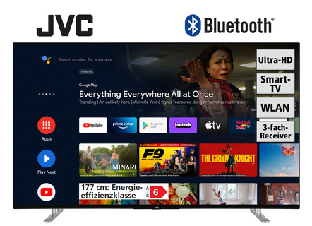 JVC 4K-Ultra-HD QLED-Android-Fernseher