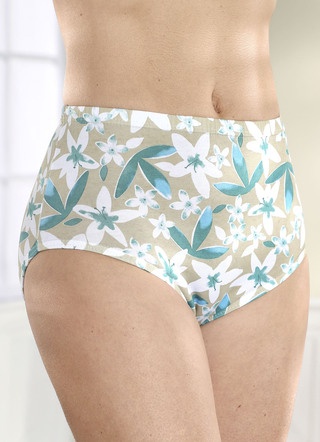 Slip mit hübschem Floraldessin