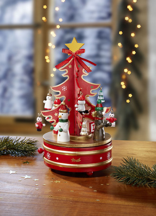 Spieldose Weihnachtsbaum