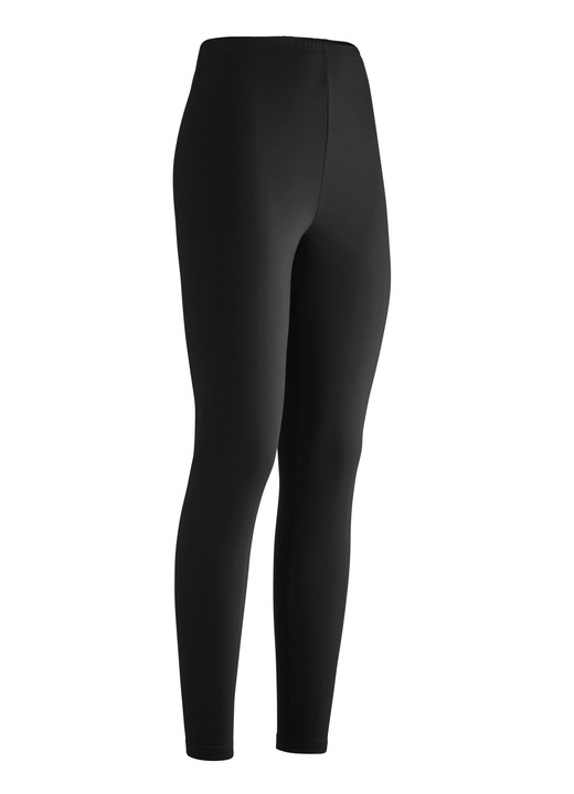 Hosen in Schlupfform - Leggings, in Größe (36/38) bis (52/54), in Farbe SCHWARZ Ansicht 1