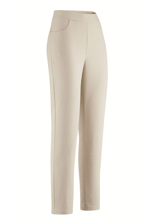 Hosen in Schlupfform - Knöchellange Hose in bequemer Schlupfform, in Größe 018 bis 052, in Farbe BEIGE Ansicht 1