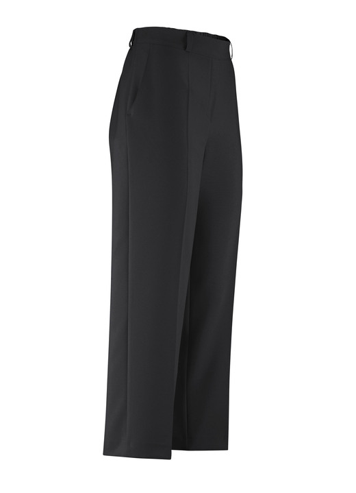 Hosen in Schlupfform - Hose mit rückwärtigem Dehnbund, in Größe 018 bis 054, in Farbe SCHWARZ Ansicht 1