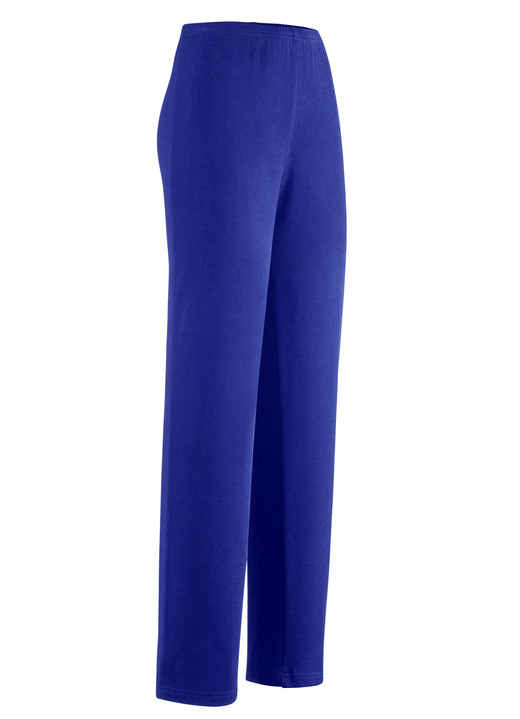 Klaus Modelle - Hose mit edlem Glanz in Extra-Kurzgrößen Klaus Modelle - Hose mit edlem Glanz in Extra-Kurzgrößen, in Größe 205 bis 285, in Farbe ROYALBLAU