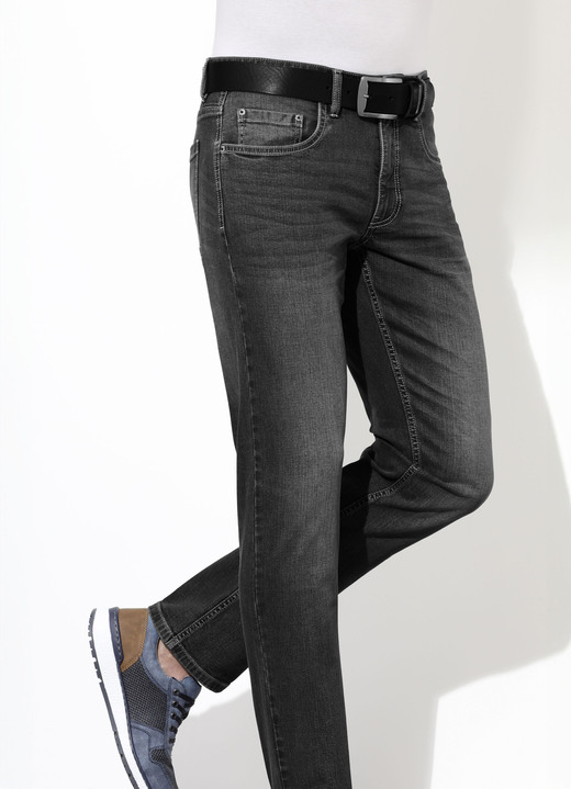 Jeans - Jeans in 3 Farben, in Größe 024 bis 064, in Farbe ANTHRAZIT Ansicht 1