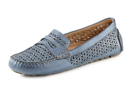 Gemini Slipper aus schattiertem Nappaleder