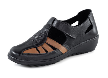 Gemini Slipper aus teilweise geprägtem Nappaleder