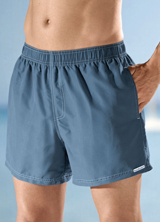 Wavebreaker Badeshorts, uni, Microfaser