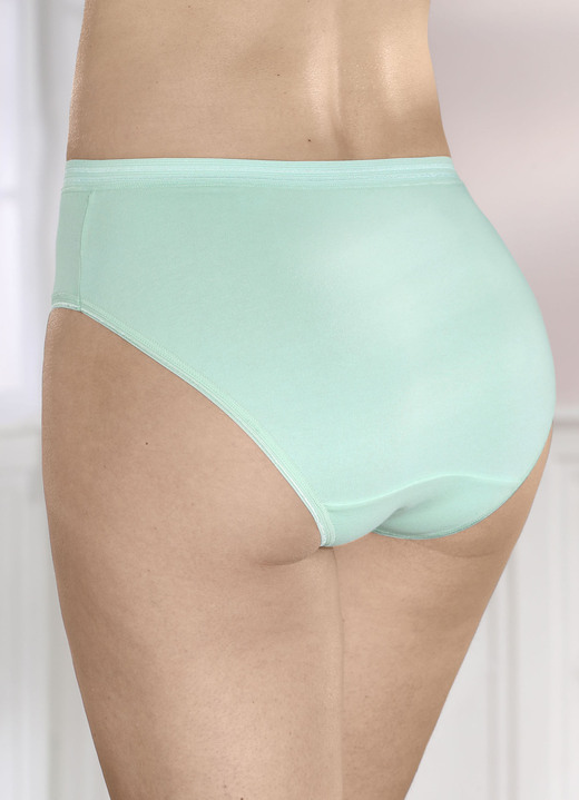 - Fünferpack Slips, in Größe 036 bis 052, in Farbe MINT, in Ausführung FÜNFERPACK Ansicht 1