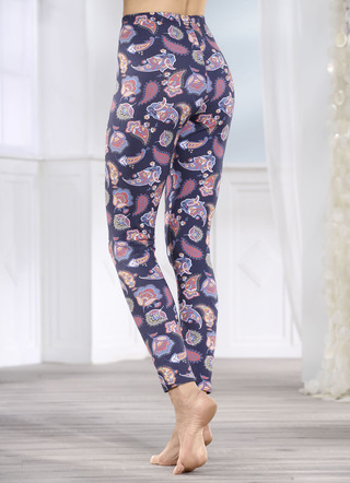 Laurina Leggings mit Paisley-Dessin