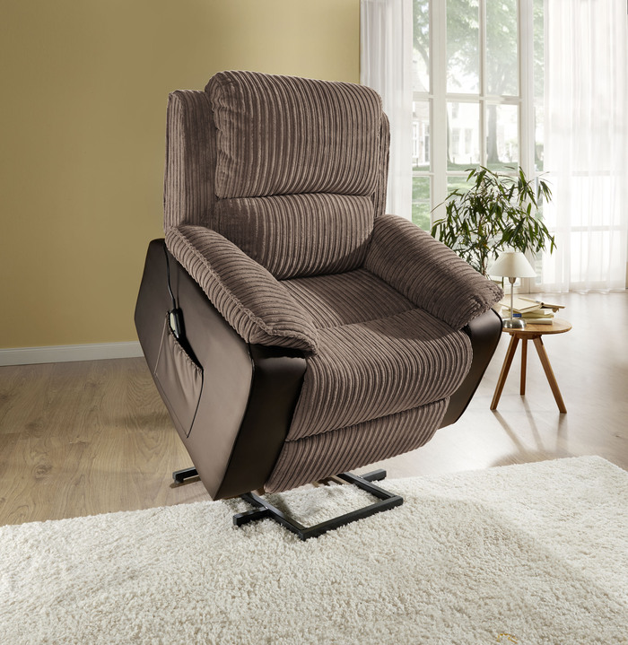 TV-Sessel / Relax-Sessel - Relaxsessel mit Aufstehhilfe, in Farbe BRAUN-BRAUN Ansicht 1