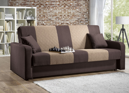 Klick-Klack-Sofa mit komfortabler Bonnellfederung