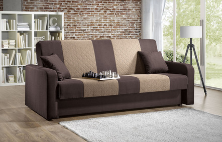 Klick-Klack-Sofa mit komfortabler Bonnellfederung