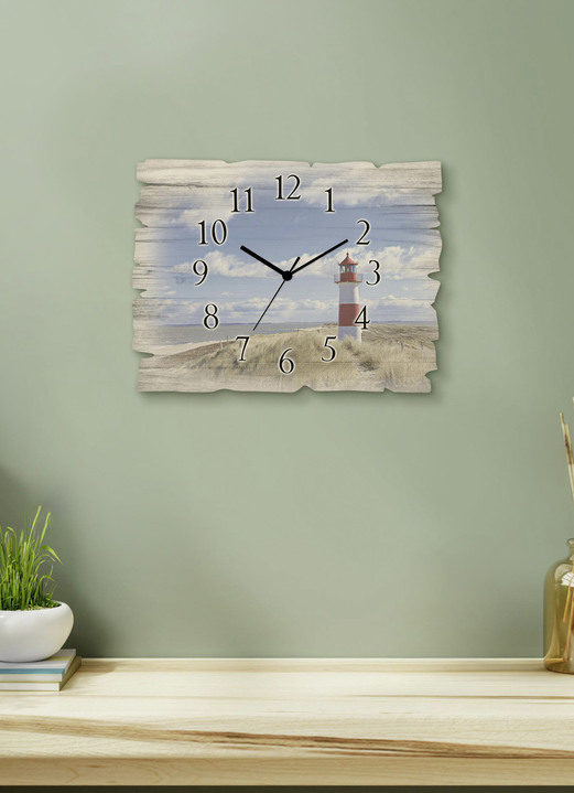 Uhren - Wanduhr Quarzuhrwerk, in Farbe BUNT, in Ausführung Mit Quarzuhrwerk Ansicht 1