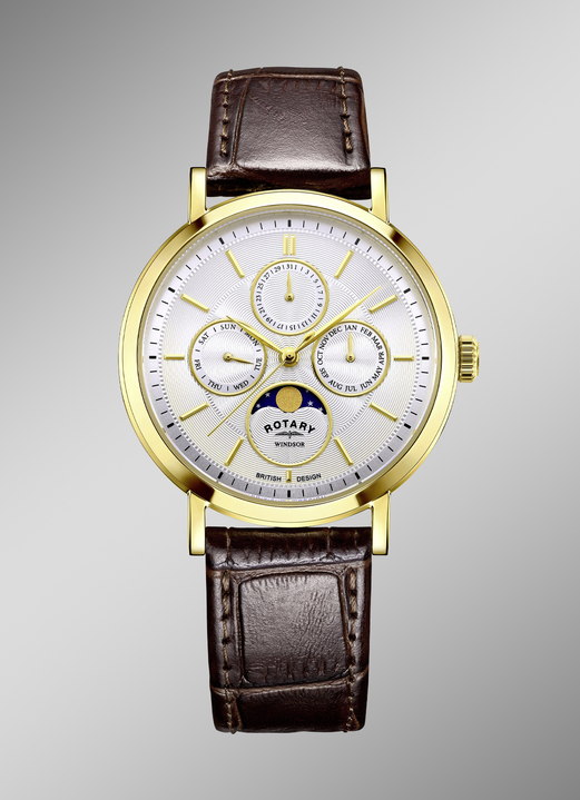 - Rotary Quartz-Herrenuhr, in Farbe  Ansicht 1