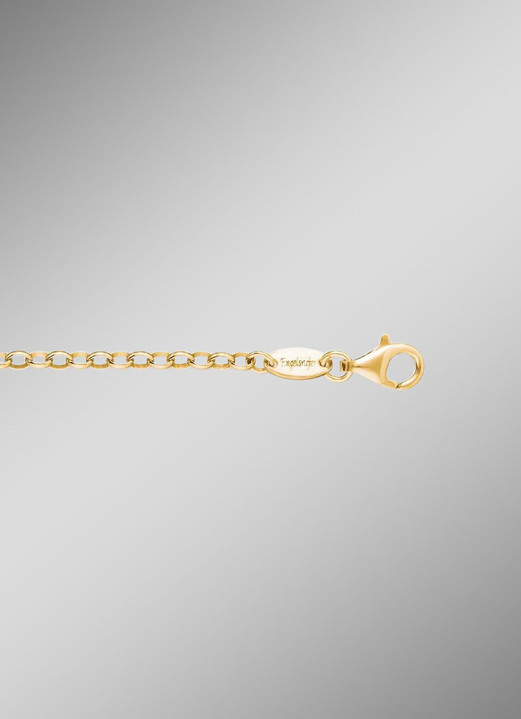 Halsketten - Vergoldete Ankerkette, in Farbe  Ansicht 1