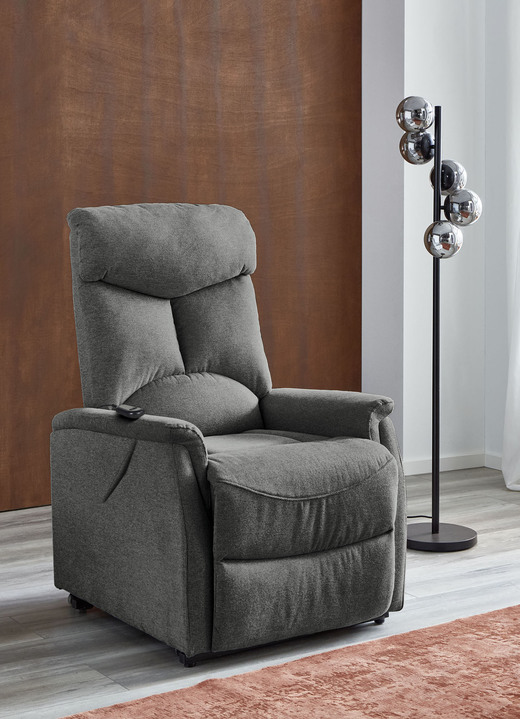 TV-Sessel / Relax-Sessel - TV-Sessel mit Motor und Aufstehhilfe, in Farbe ANTHRAZIT Ansicht 1