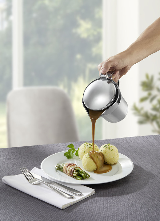 - Thermo-Sauciere, in Farbe SILBER