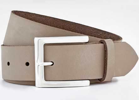 Trendiger Damen-Gürtel aus Leder, 3,5 cm breit