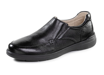 GINO GALANTE, klassische Herren-Slipper, aus Hirschleder