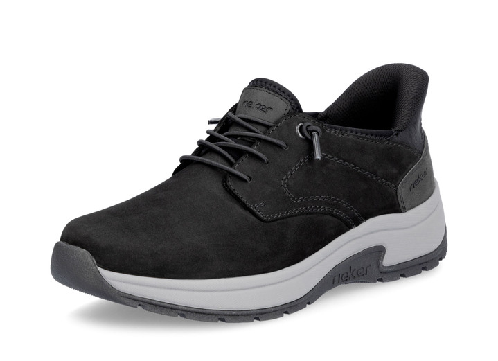 Rieker - Rieker Sneaker mit verstärkter Hinterkappe für einfaches Einschlüpfen, in Größe 040 bis 047, in Farbe SCHWARZ Ansicht 1