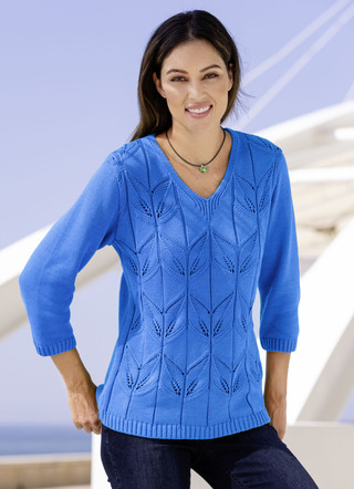 Pullover in Mustermix