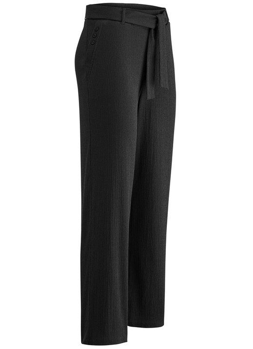 Hosen in Schlupfform - Hose mit abnehmbarem Bindeband, in Größe 018 bis 054, in Farbe SCHWARZ Ansicht 1