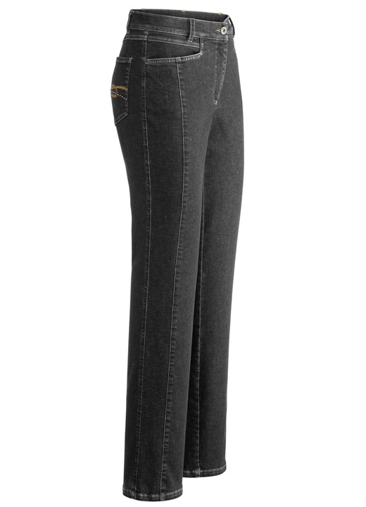 Jeans - Jeans in 4-Pocket-Form, in Größe 018 bis 052, in Farbe SCHWARZ Ansicht 1