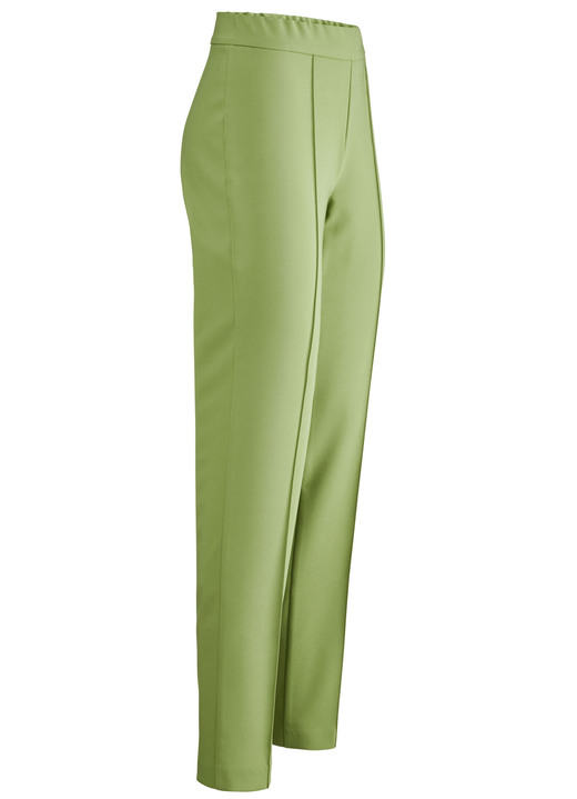 Hosen in Schlupfform - Hose mit schmaler Fußweite, in Größe 018 bis 052, in Farbe HELLGRÜN Ansicht 1