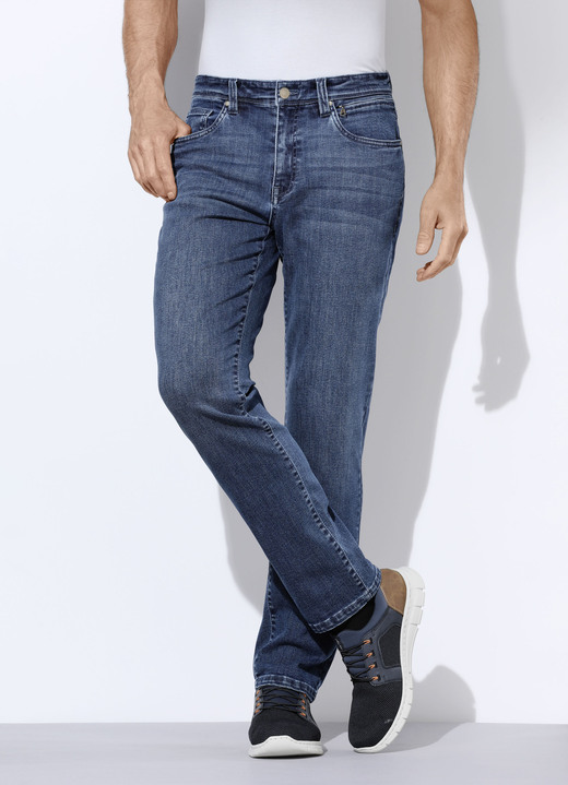 Jeans - Komfortable Superstretch-Jeans in 3 Farben, in Größe 024 bis 060, in Farbe JEANSBLAU Ansicht 1