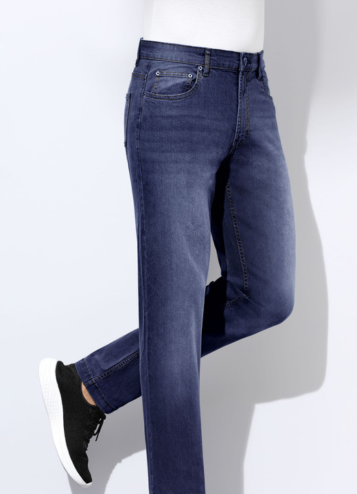 Jeans - Tolle Jeans in 3 Farben, in Größe 024 bis 062, in Farbe DUNKELJEANS Ansicht 1