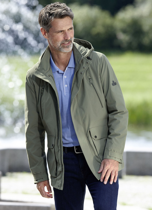 Jacken - Jacke von „New Canadian“, in Größe 048 bis 064, in Farbe OLIV Ansicht 1