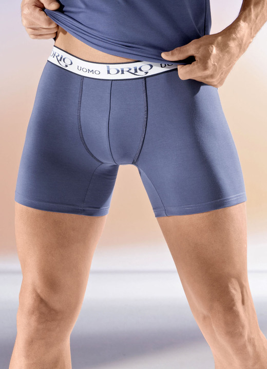 Pants & Boxershorts - Viererpack Pants mit Elastikbund, in Größe 005 bis 011, in Farbe 2X INDIGOBLAU, 2X NAVY Ansicht 1