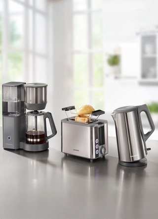 Grundig Frühstücksserie aus hochwertigem Edelstahl