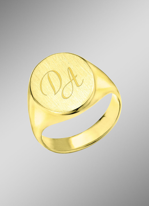 Ringe - Herrenring aus Gold, in Größe 180 bis 240, in Farbe  Ansicht 1