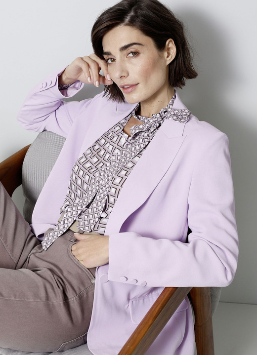 Blazer - Blazer mit Knopfleiste, in Größe 038 bis 052, in Farbe FLIEDER Ansicht 1