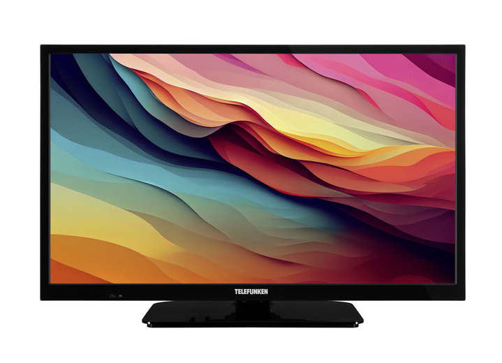 Fernseher - Telefunken XH24O550M HD-Ready-LED-Fernseher, in Farbe SCHWARZ