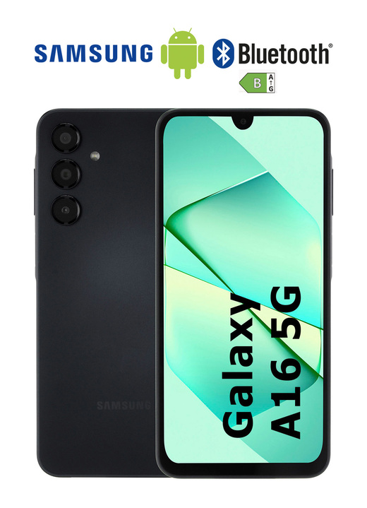 Mobil-Telefone - Samsung Galaxy A16 Smartphone mit 5G, in Farbe SCHWARZ Ansicht 1