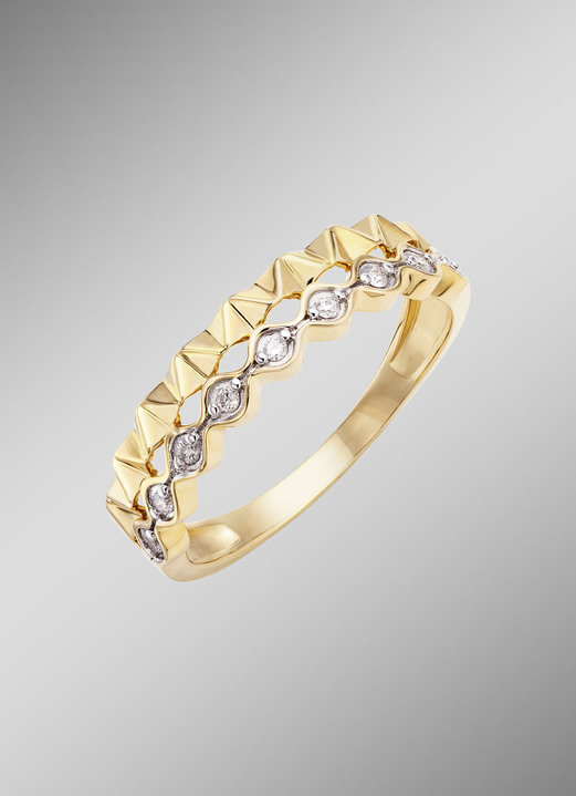 Ringe - Damenring mit Brillanten, in Größe 160 bis 220, in Farbe  Ansicht 1