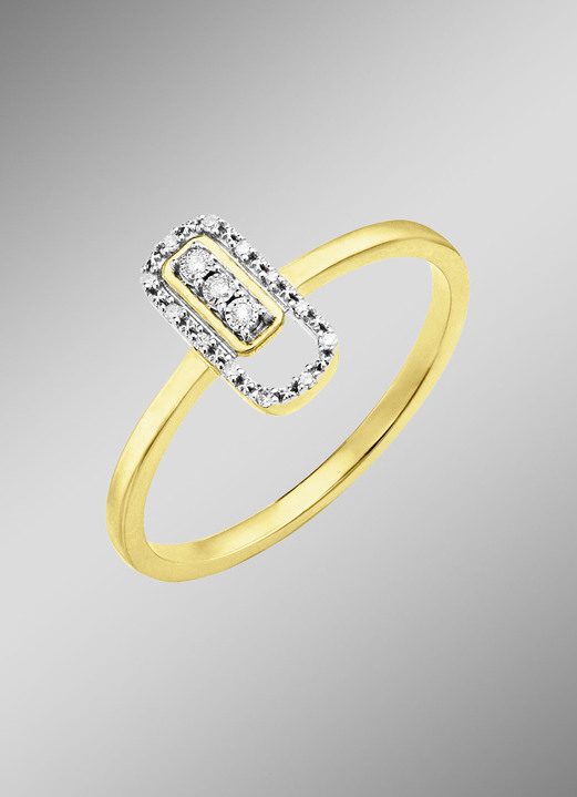Ringe - Damenring mit Brillanten, in Größe 160 bis 220, in Farbe  Ansicht 1